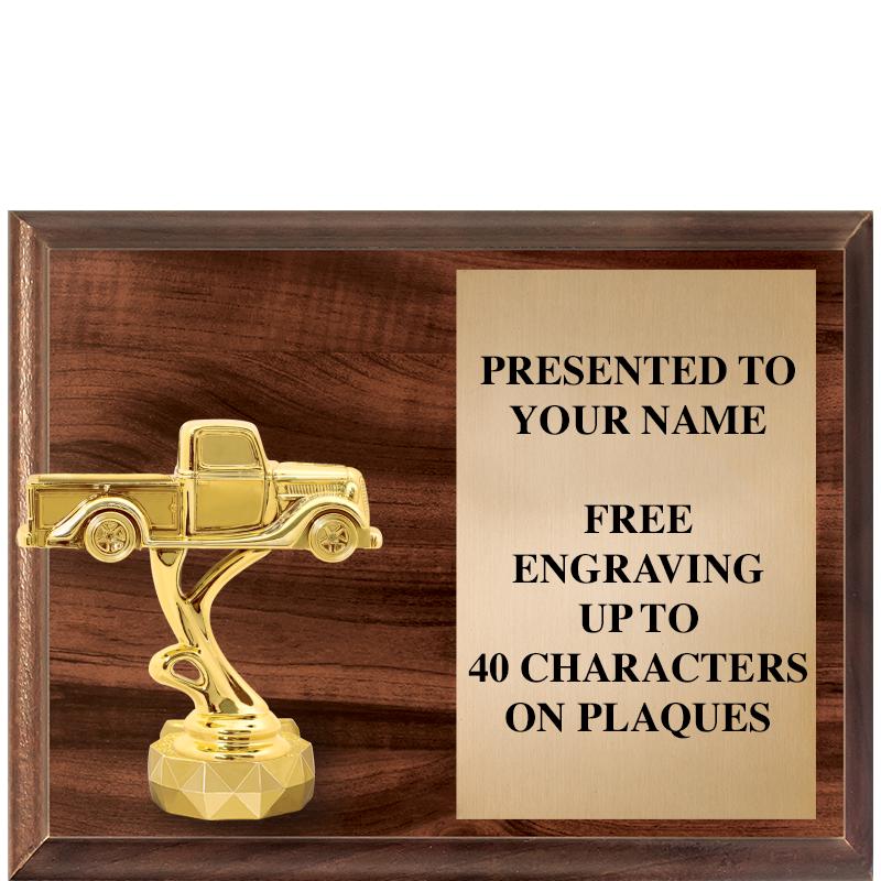 9"X7"FIGURINE HORIZONAL PLAQUE
