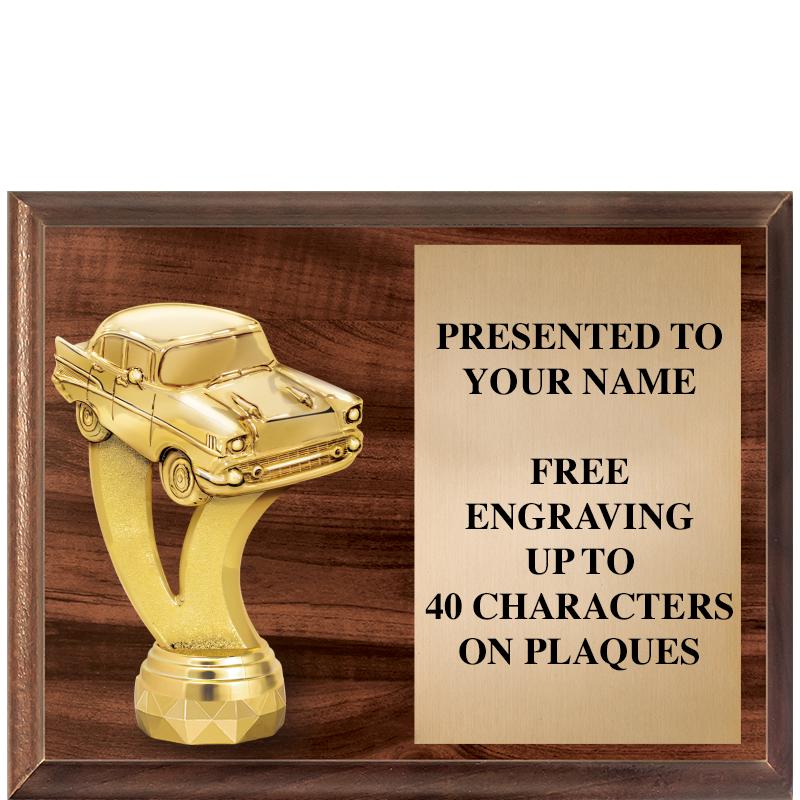 9"X7"FIGURINE HORIZONAL PLAQUE