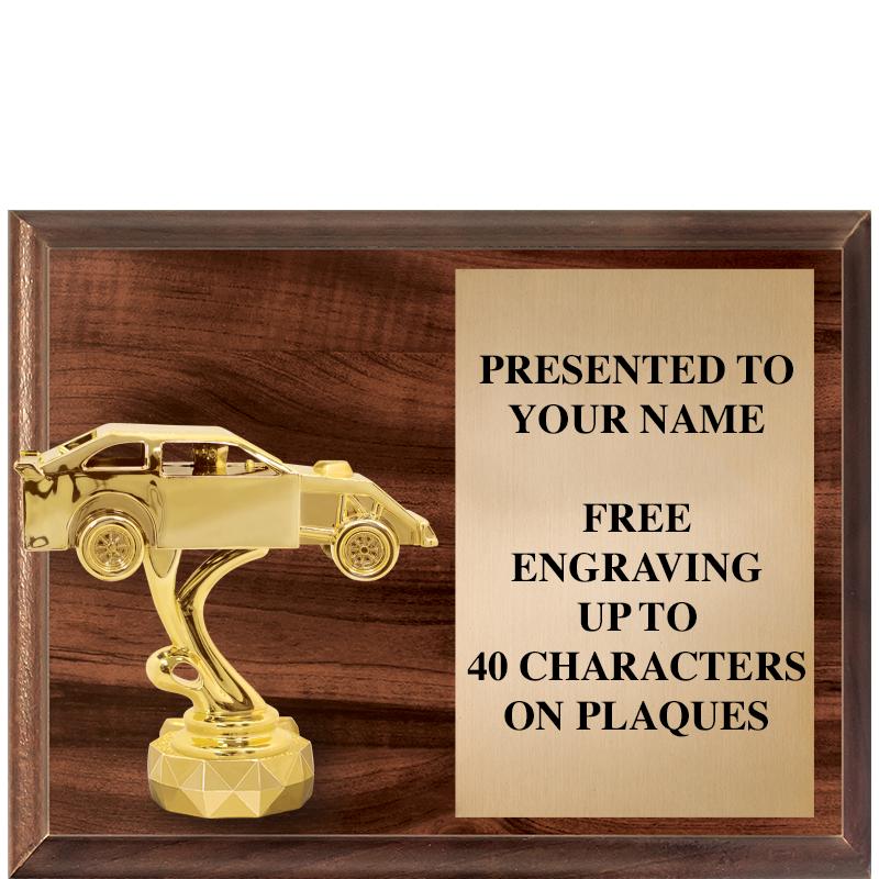 9"X7"FIGURINE HORIZONAL PLAQUE