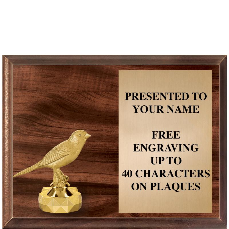 9"X7"FIGURINE HORIZONAL PLAQUE