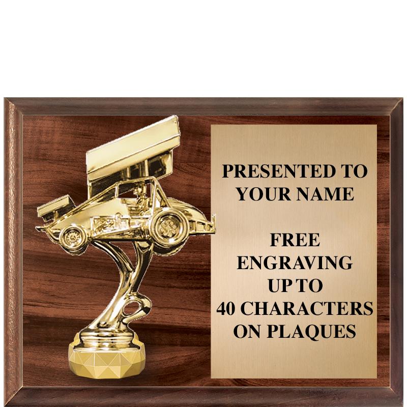 9"X7"FIGURINE HORIZONAL PLAQUE