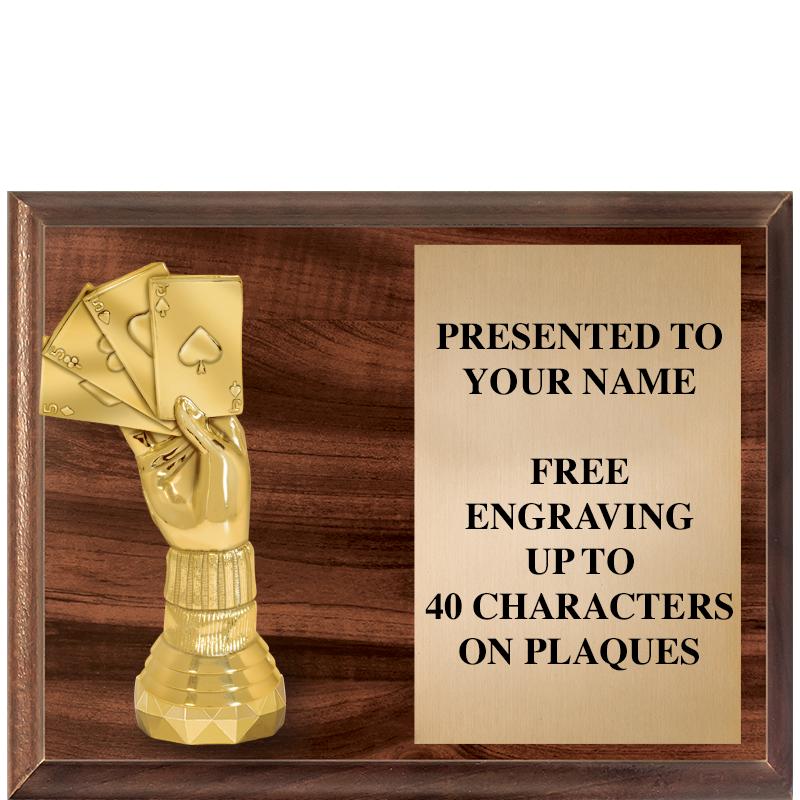 9"X7"FIGURINE HORIZONAL PLAQUE