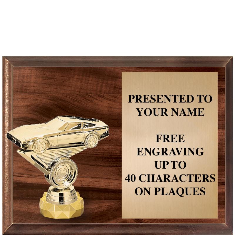 9"X7"FIGURINE HORIZONAL PLAQUE