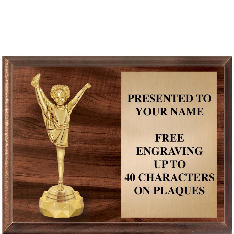 9"X7"FIGURINE HORIZONAL PLAQUE