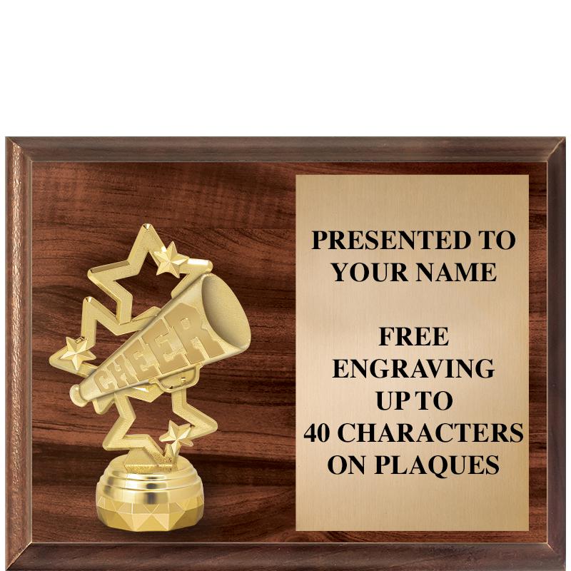 9"X7"FIGURINE HORIZONAL PLAQUE