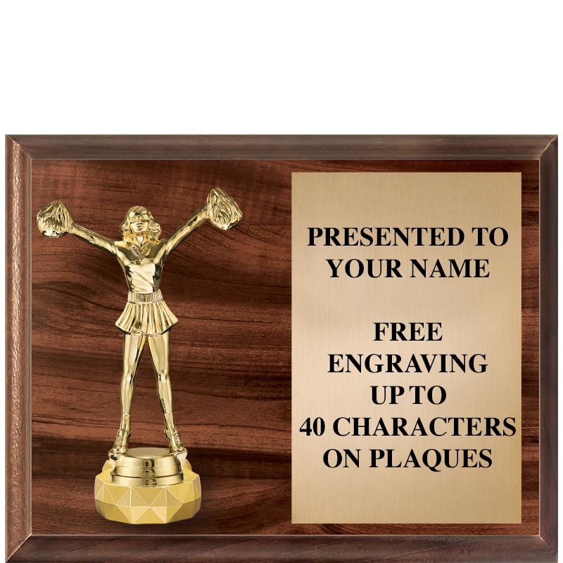 9"X7"FIGURINE HORIZONAL PLAQUE