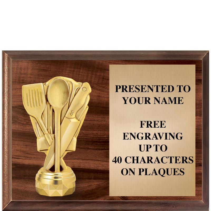 Chef Trophy Award CHEF COOKING TROPHY Personalized 