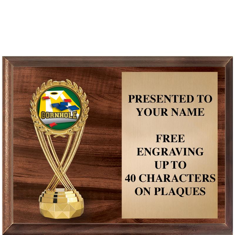 9"X7"FIGURINE HORIZONAL PLAQUE