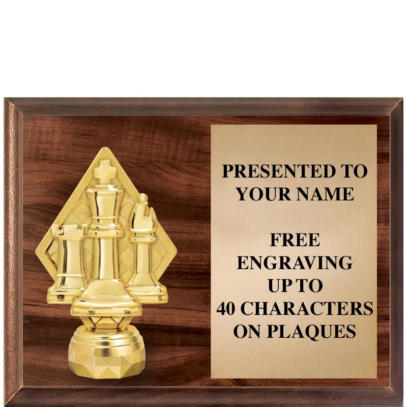 9"X7"FIGURINE HORIZONAL PLAQUE