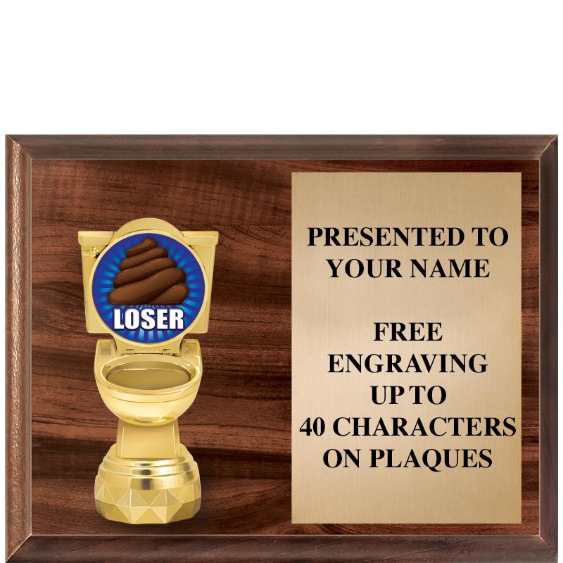 9"X7"FIGURINE HORIZONAL PLAQUE