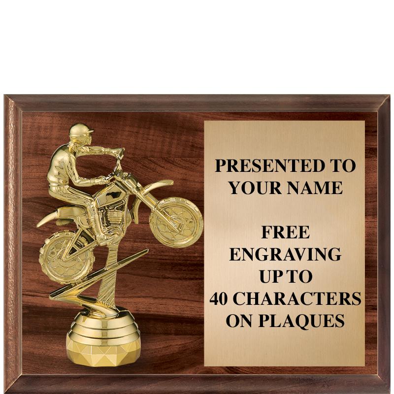 9"X7"FIGURINE HORIZONAL PLAQUE