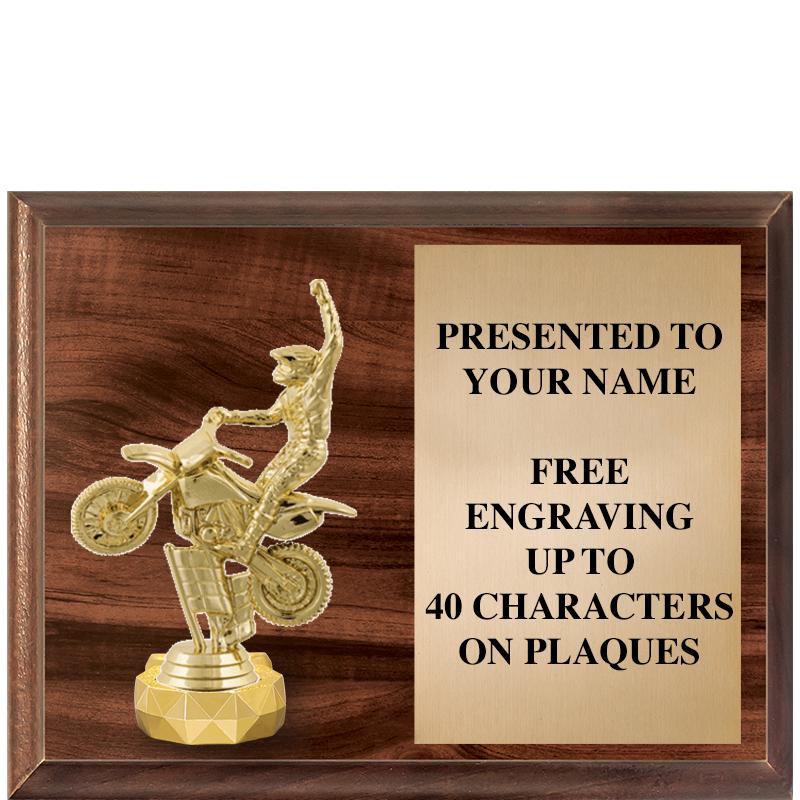 9"X7"FIGURINE HORIZONAL PLAQUE