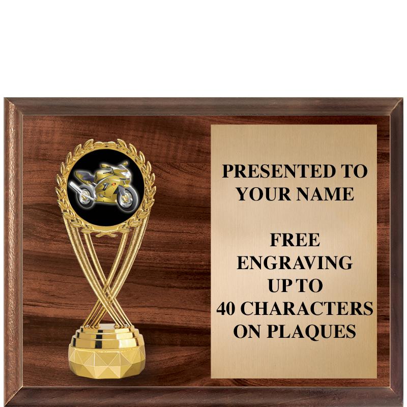 9"X7"FIGURINE HORIZONAL PLAQUE