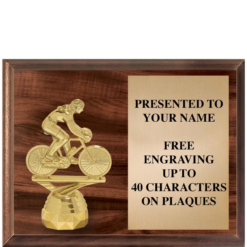 9"X7"FIGURINE HORIZONAL PLAQUE