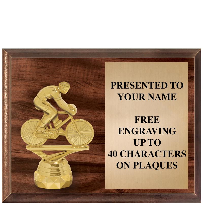 9"X7"FIGURINE HORIZONAL PLAQUE