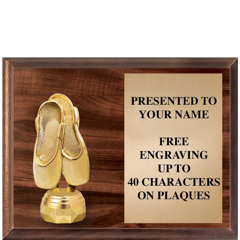 9"X7"FIGURINE HORIZONAL PLAQUE