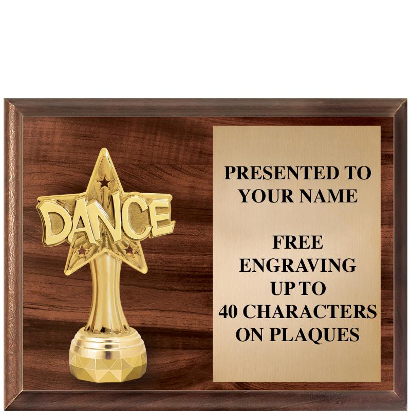 9"X7"FIGURINE HORIZONAL PLAQUE