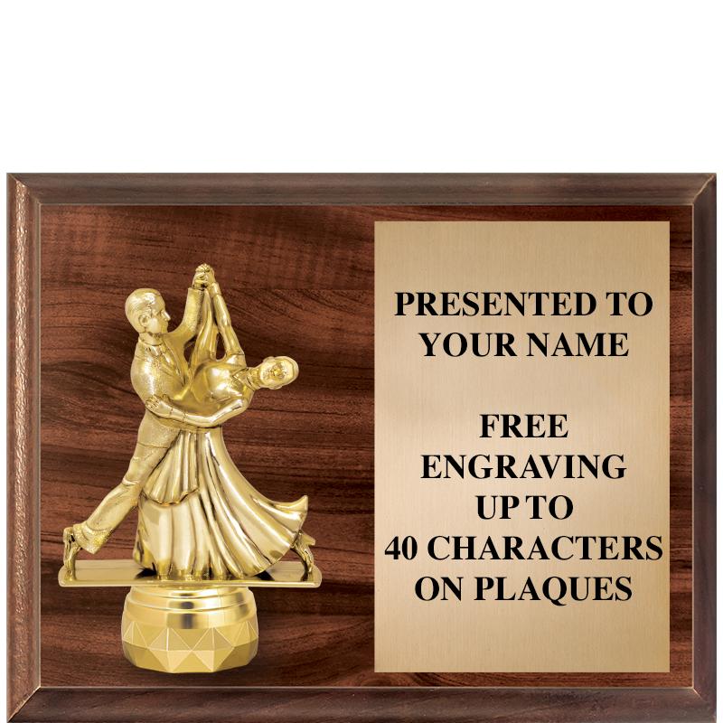 9"X7"FIGURINE HORIZONAL PLAQUE