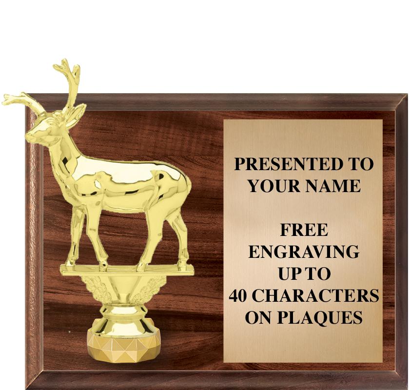 9"X7"FIGURINE HORIZONAL PLAQUE