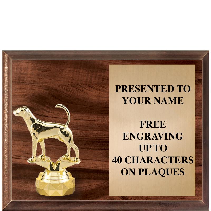 9"X7"FIGURINE HORIZONAL PLAQUE