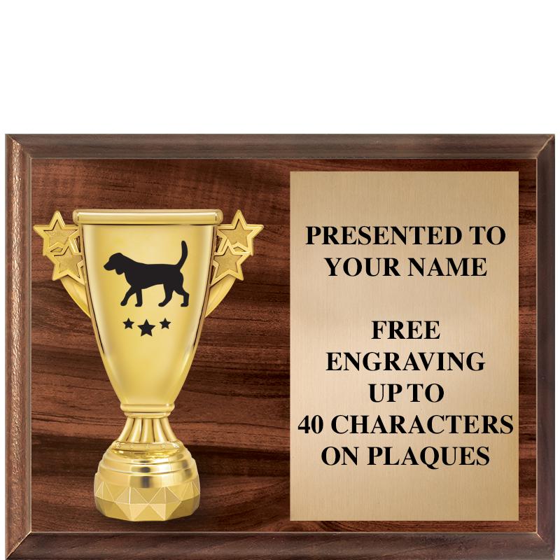 9"X7"FIGURINE HORIZONAL PLAQUE