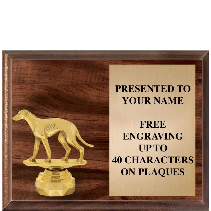 9"X7"FIGURINE HORIZONAL PLAQUE