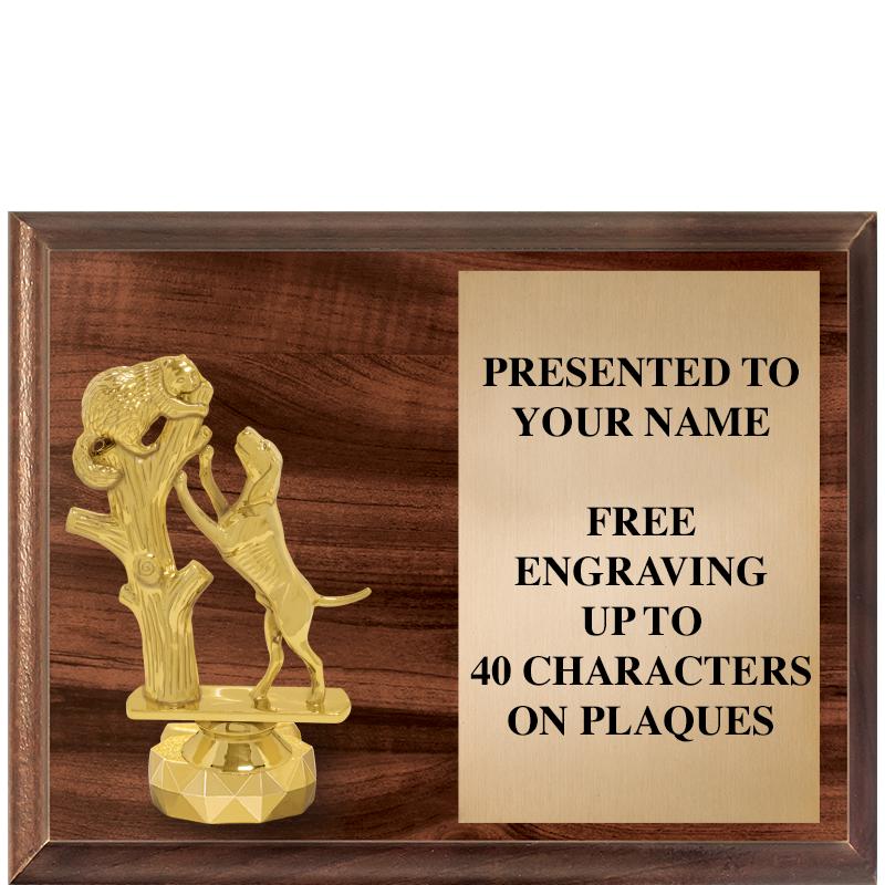 9"X7"FIGURINE HORIZONAL PLAQUE