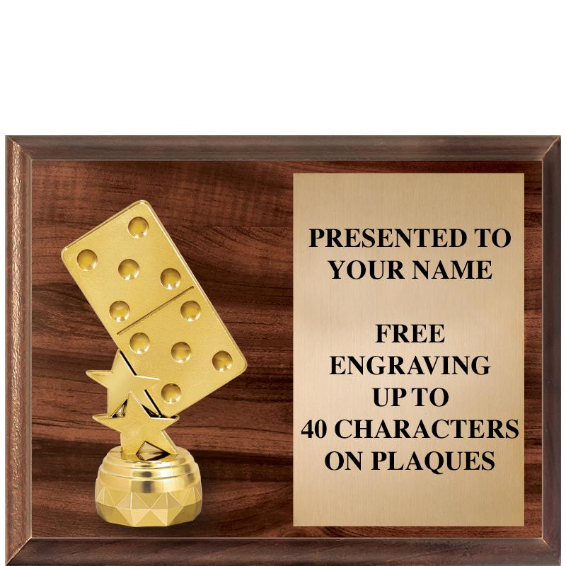 9"X7"FIGURINE HORIZONAL PLAQUE