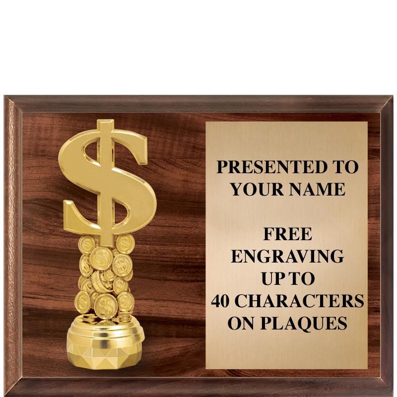 9"X7"FIGURINE HORIZONAL PLAQUE