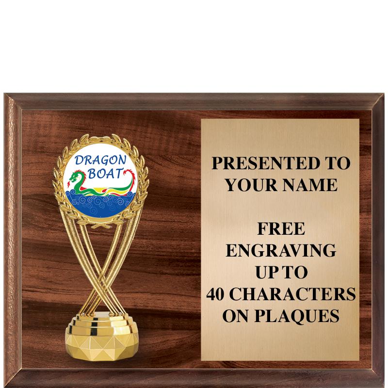 9"X7"FIGURINE HORIZONAL PLAQUE