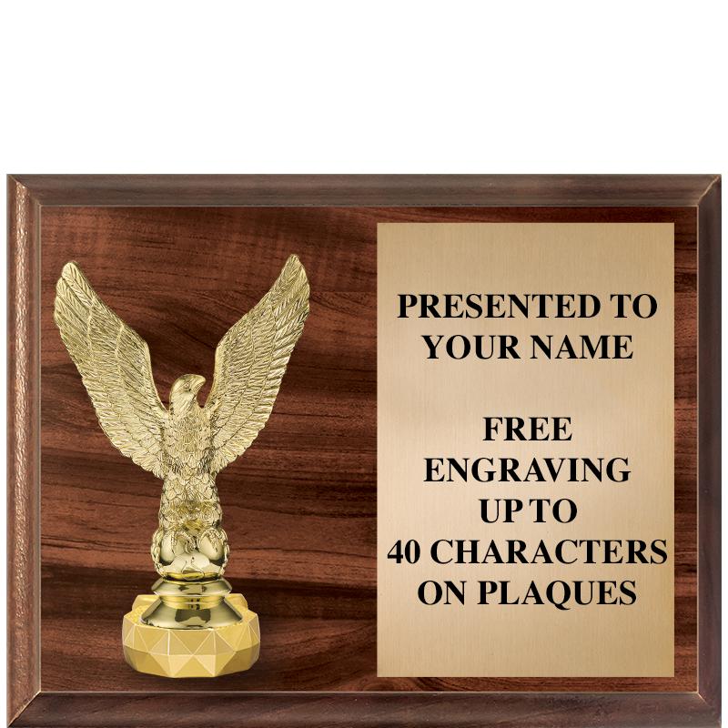 9"X7"FIGURINE HORIZONAL PLAQUE