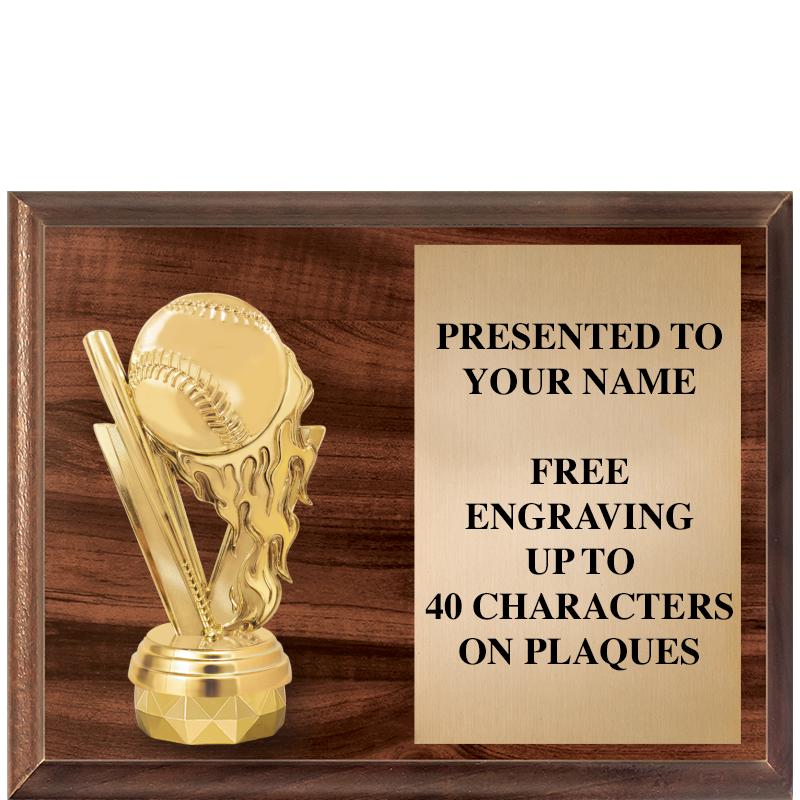 9"X7"FIGURINE HORIZONAL PLAQUE