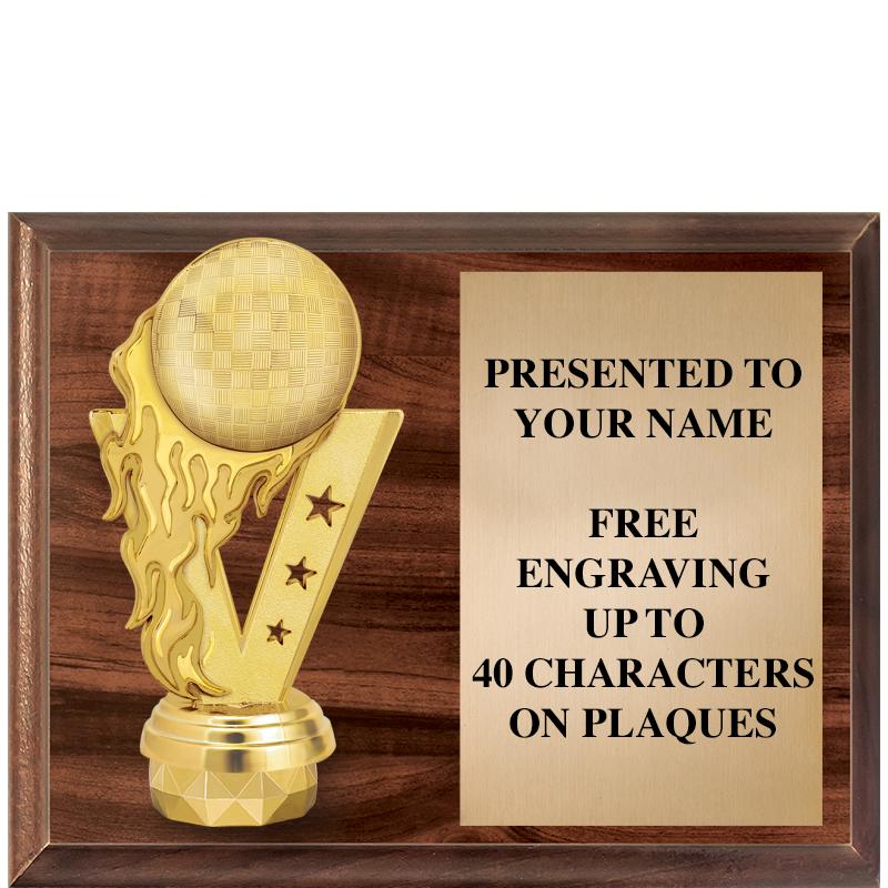 9"X7"FIGURINE HORIZONAL PLAQUE