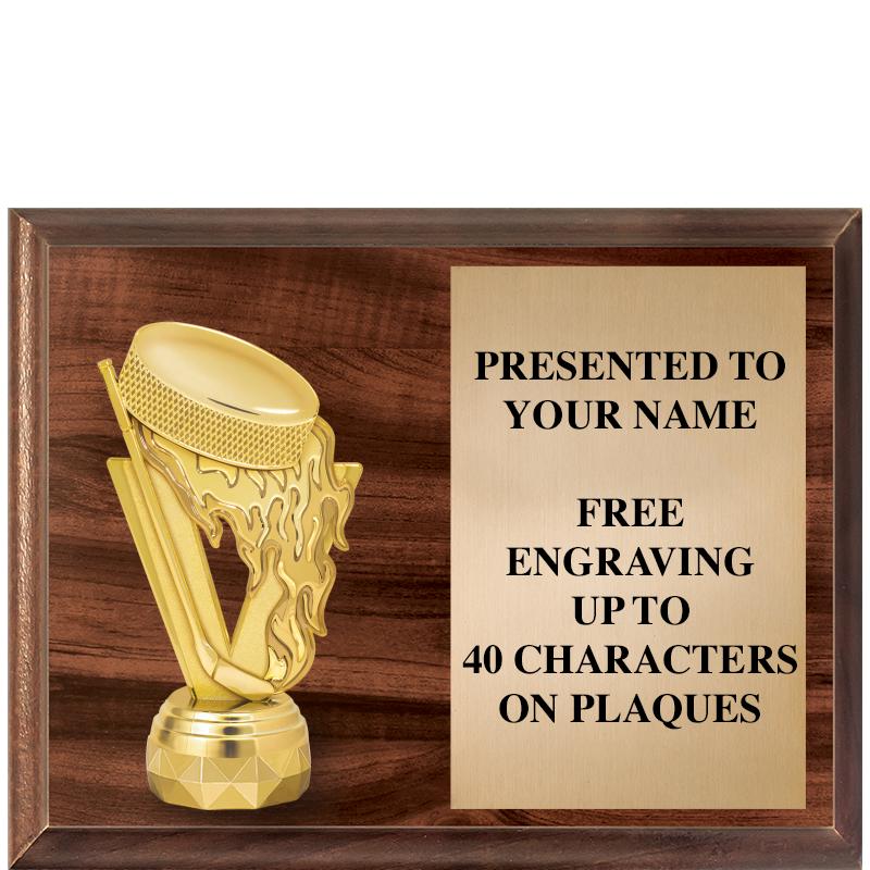 9"X7"FIGURINE HORIZONAL PLAQUE