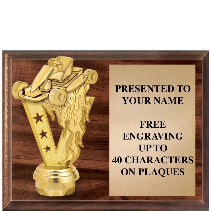 9"X7"FIGURINE HORIZONAL PLAQUE