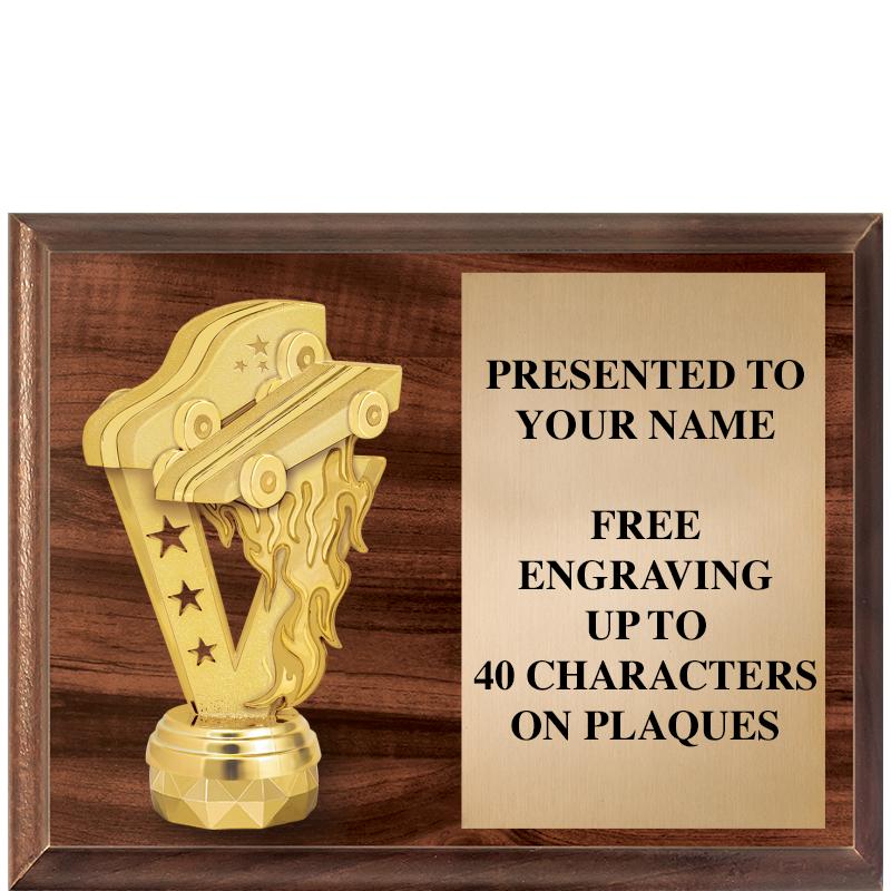 9"X7"FIGURINE HORIZONAL PLAQUE