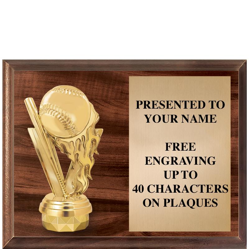 9"X7"FIGURINE HORIZONAL PLAQUE