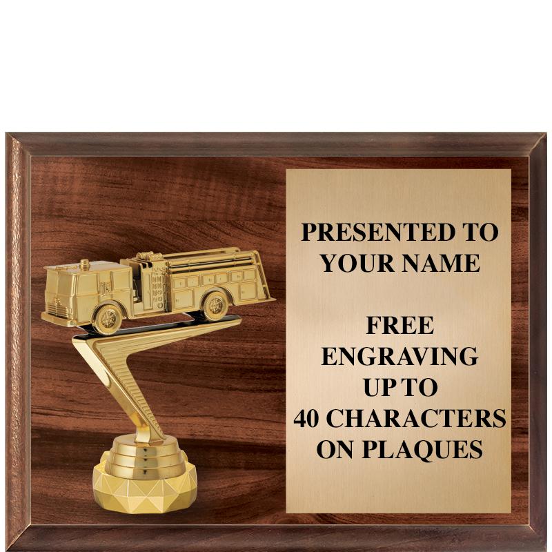 9"X7"FIGURINE HORIZONAL PLAQUE