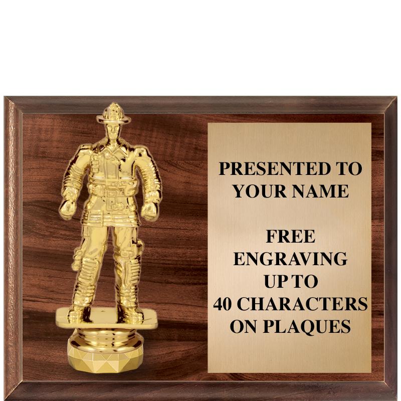 9"X7"FIGURINE HORIZONAL PLAQUE