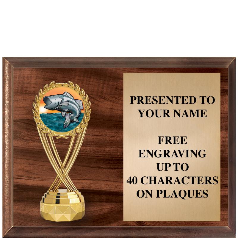 9"X7"FIGURINE HORIZONAL PLAQUE