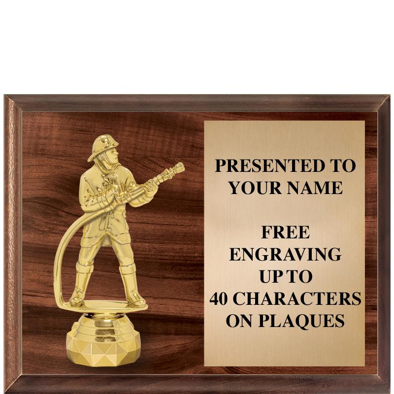 9"X7"FIGURINE HORIZONAL PLAQUE