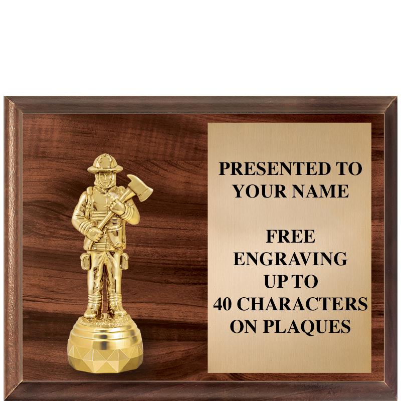 9"X7"FIGURINE HORIZONAL PLAQUE