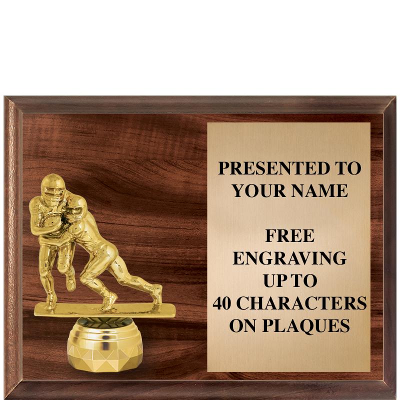 9"X7"FIGURINE HORIZONAL PLAQUE