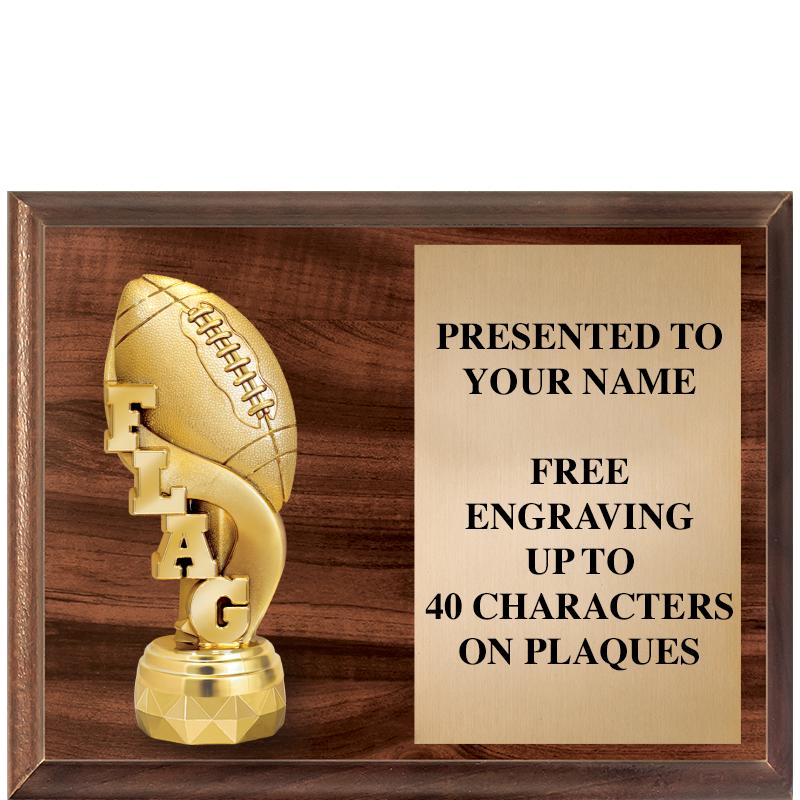 9"X7"FIGURINE HORIZONAL PLAQUE