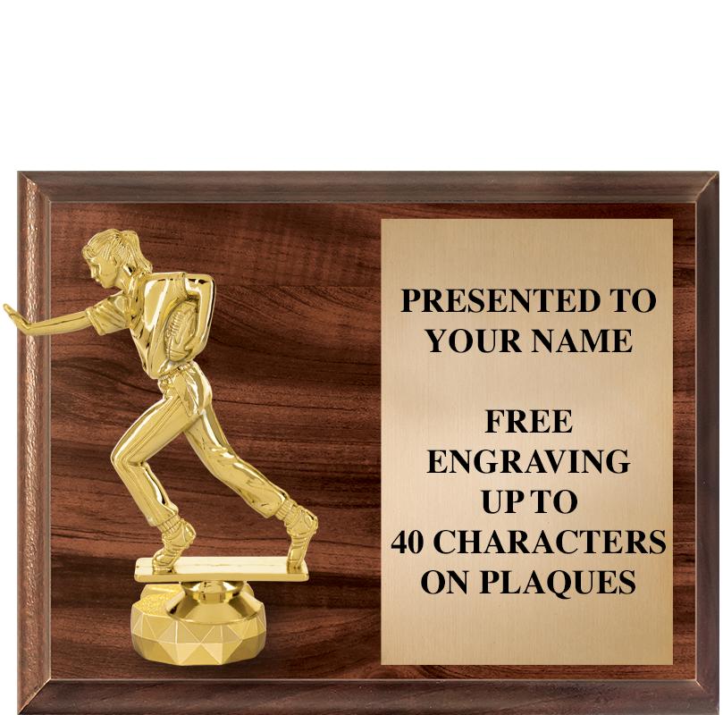 9"X7"FIGURINE HORIZONAL PLAQUE