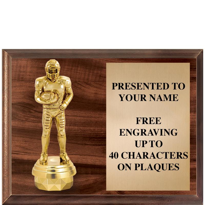 9"X7"FIGURINE HORIZONAL PLAQUE
