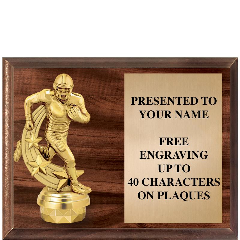 9"X7"FIGURINE HORIZONAL PLAQUE