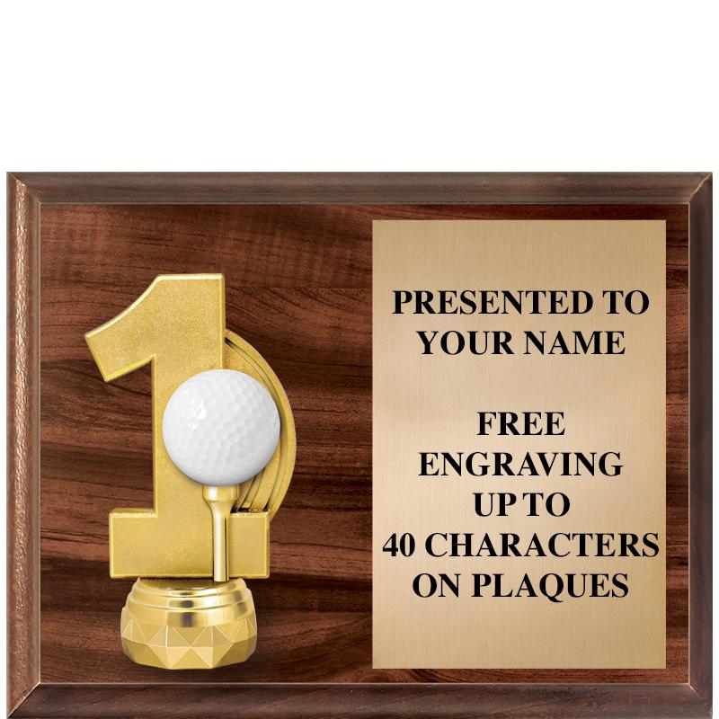 9"X7"FIGURINE HORIZONAL PLAQUE