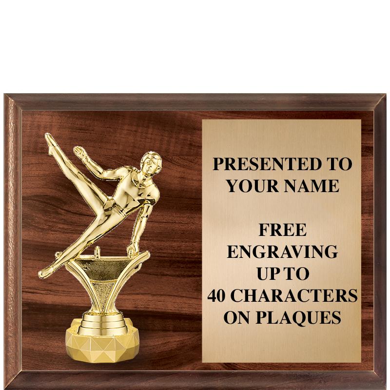 9"X7"FIGURINE HORIZONAL PLAQUE