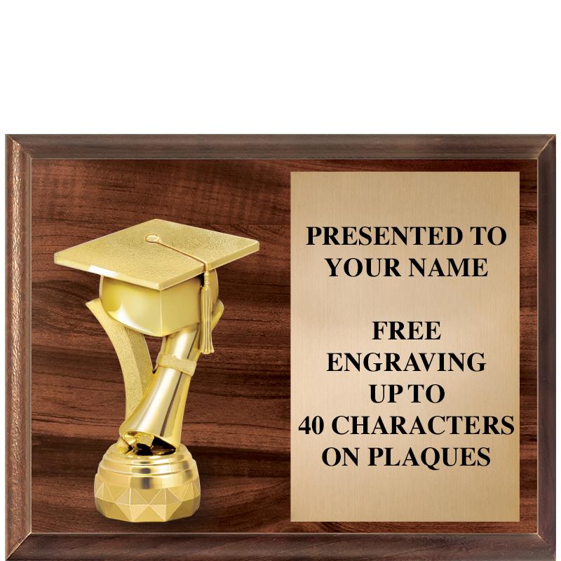 9"X7"FIGURINE HORIZONAL PLAQUE